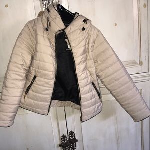 Cream Puffer jacket!!